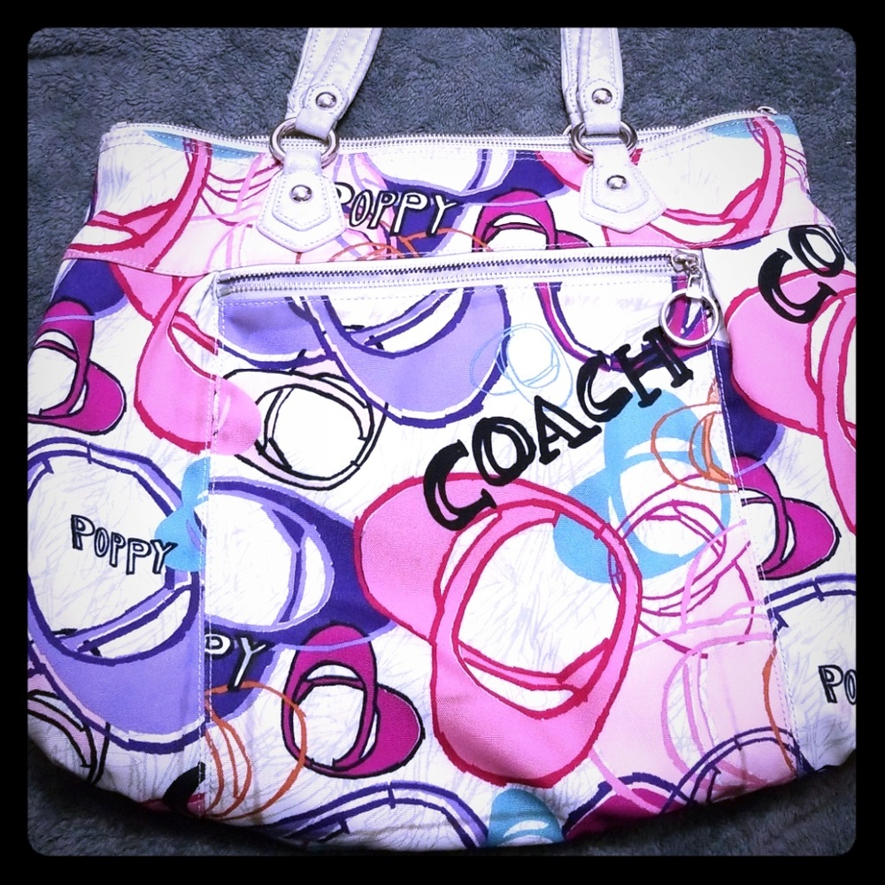 Coach tote handbag